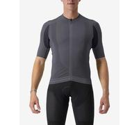 Maillot manches courtes castelli superleggera 3 gris fonce