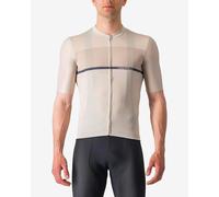 Maillot Castelli Tradizione manche courte argent argile bleu - XXL