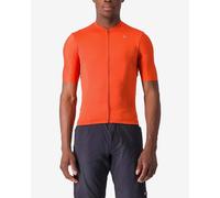 Maillot Castelli Unlimited Entrata 2 manche courte orange rouille gris - XXL