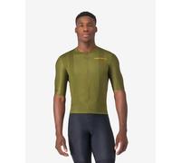 Maillot Castelli Unlimited Entrata 3 manche courte vert olive - XXL