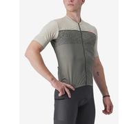 Maillot Castelli Unlimited Entrata manche courte gris clair gris-vert - S