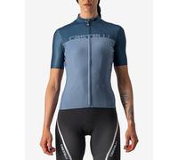 Maillot Castelli Velocissima manche courte bleu acier femme - XL
