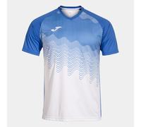 Maillot col en V enfant Joma Tiger VI Blanc 11/12 ans