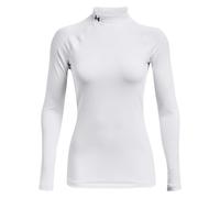 Under Armour T-shirt UA CG Authentics Mockneck ColdGear manches longues Femme Blanc S