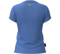 Maillot col V femme Mizuno Athletic RB Bleu XS