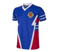 Copa Football - Yougoslavie 1990 - Maillot de Football rétro - Homme - S - Bleu