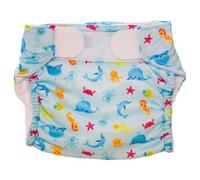 Maillot Couche Nappy Bleu T2 De Freds Swim Academy