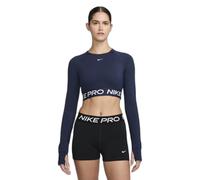 Maillot court manches longues femme Nike Pro Dri-Fit Bleu M Female