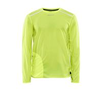 Craft Sportswear T-shirt manches longues Pro Hypervent Wind Jaune M Homme