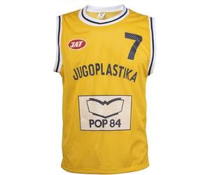 Maillot croate Toni Kukoc KK Split Jugoplastika Pop 84 Retro Basketball Play 7