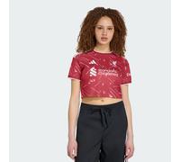 Maillot crop top domicile Liverpool FC26/27 Active Maroon XL