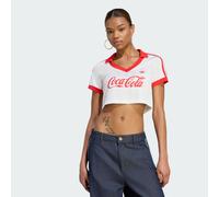 Maillot cropped adidas x Coca-Cola Core White M