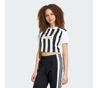 Adidas Juventus 26/27 Cropped Home Woman Short Sleeve T-shirt Noir L Femme