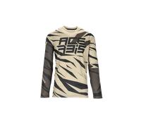 Acerbis MX J-Windy 4 Maillot de motocross, noir-beige, taille M
