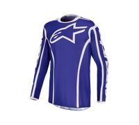 Maillot Cross Alpinestars Fluid Apex V2 Bleu Foncé/BlancL Bleu Foncé,Blanc