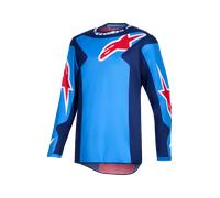 Maillot Cross Alpinestars Fluid Grid Bleu/RougeM Bleu,Rouge
