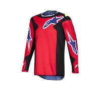 Maillot Cross Alpinestars Fluid Grid Rouge/Noir/VioletL Rouge,Noir,Violet