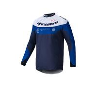 Maillot Cross Alpinestars Pro-Dura Bleu Marine/Bleu Vif/BlancXXL Bleu Marine,Bleu Vif,Blanc