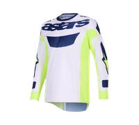 Maillot Cross Alpinestars Racer Air Riway Gris/Jaune/BleuXL Gris,Jaune,Bleu