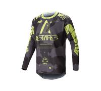 Maillot Cross Alpinestars Racer Hollow Camouflage Foncé/Jaune FluoS Camouflage Foncé,Jaune Fluo