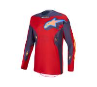 Maillot Cross Alpinestars Racer Hunt Rouge Feu/Graystone/Corail VifM Rouge Feu,Graystone,Corail Vif