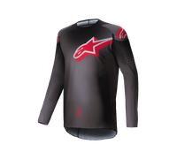 Maillot Cross Alpinestars Supertech Lipan Fumée/Rouge VifXXL Fumée,Rouge Vif
