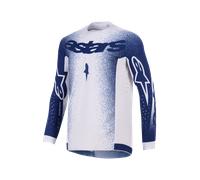 Alpinestars Maillot cross Supertech Scenz Gris/Bleu L