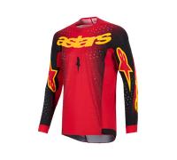 Maillot Cross Alpinestars Supertech Scenz Rouge/Noir/JauneS Rouge,Noir,Jaune