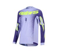 Maillot Cross Alpinestars Supertech Scenz Violet/JauneL Violet,Jaune