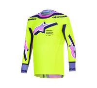 Maillot Cross Alpinestars Supertech Vista Jaune/Violet/NoirXL Jaune,Violet,Noir