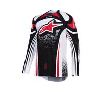 Alpinestars Techstar Nomur Long Sleeve Jersey Blanc,Noir L Homme