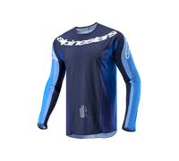 Maillot Cross Alpinestars Techstar Pneuma Bleu Marine Foncé/Bleu ClairXL Bleu Marine Foncé,Bleu Clair