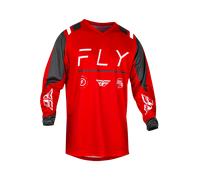 Fly Racing F-16 S24, maillot S Rouge/Blanc/Gris Foncé Rouge/Blanc/Gris Foncé
