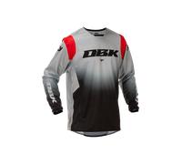 Maillot Cross FLY Racing Kinetic DBK V26 Gris/Noir/RougeXL Gris,Noir,Rouge