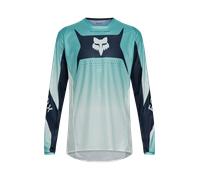 FOX 180 Air Taper Maillot Motocross, bleu/turquoise, Taille XS