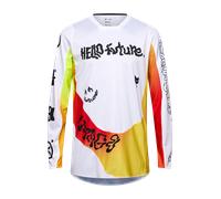 Maillot Cross FOX 180 Hello Future BlancXS Blanc
