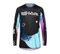 Maillot Cross FOX 180 Hello Future NoirXXL Noir