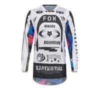 Maillot Cross FOX 180 Image Cosmo Blanc/NoirS Blanc,Noir