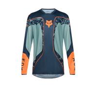 Maillot Cross FOX 180 Impression Image Bleu arctiqueS Bleu arctique