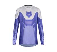 FOX 180 Noble Maillot Motocross, blanc-pourpre, taille L pour homme