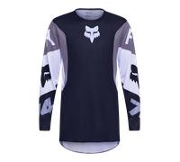 FOX 360 Tine Maillot de motocross, noir-gris-blanc, taille M pour homme