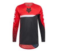 Maillot Cross FOX Flexair Fracture Rouge fluorescentS Rouge fluorescent