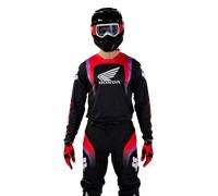 FOX 180 Honda 2023 Maillot de motocross, noir-rouge, taille XL pour homme