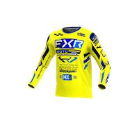 Maillot Cross FXR Podium Gladiator Jaune/Bleu Marine/BleuM Jaune,Bleu Marine,Bleu