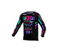 Maillot Cross FXR Podium Gladiator Noir/Corail/MentheM Noir,Corail,Menthe
