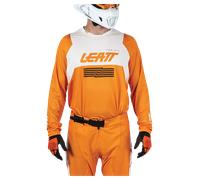 Leatt Maillot de motocross 4.5 Lite V26 manches longues Orange/Blanc XL Homme