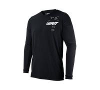 Leatt 4.5 Windblock Maillot de motocross, noir, taille L pour homme
