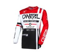 Maillot Cross O'Neal Element Warhawk Noir/Blanc/RougeM Noir,Blanc,Rouge