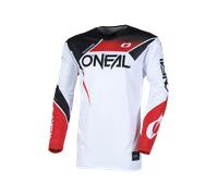 ONeal Hardwear Air Slam, maillot M Blanc/Noir/Rouge Blanc/Noir/Rouge