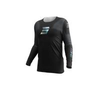 Shot Aerolite Space Maillot de motocross, noir, taille M pour homme